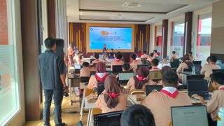 On Site Webinar LevelUp Series Bersama Agate dan Direktorat SMK di SMK Telkom Malang